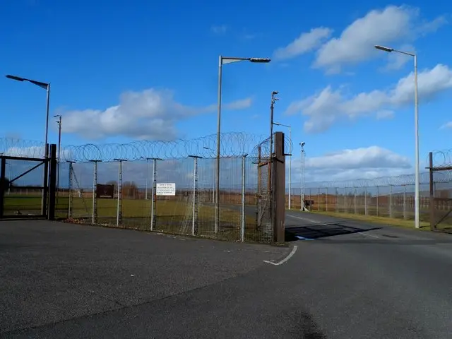 Entrance to RAF Molesworth