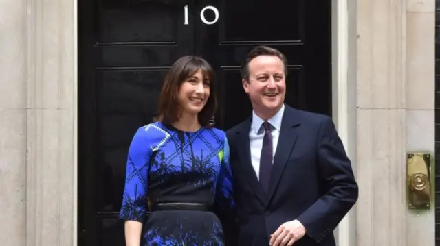 David and Samantha Cameron