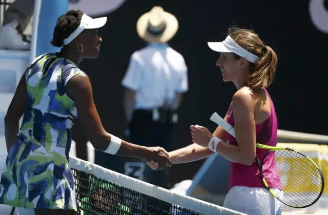 Venus Williams v Jo Konta