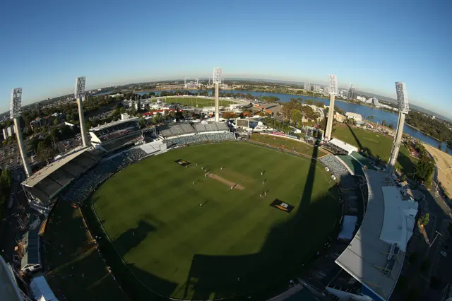 A general view of the WACA