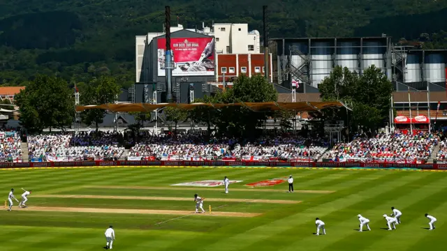 A general view of Newlands