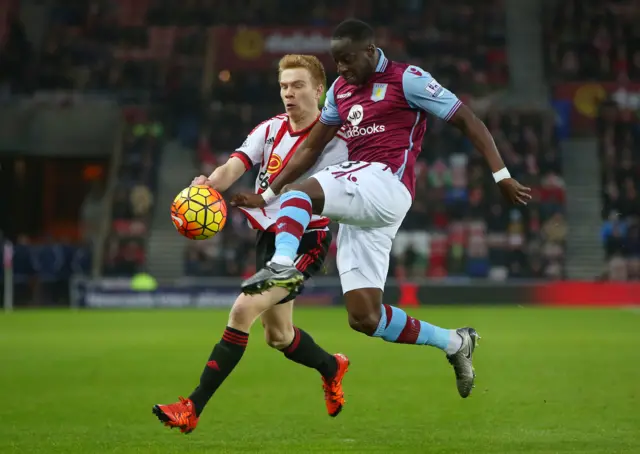 Aston Villa's Aly Cissokho