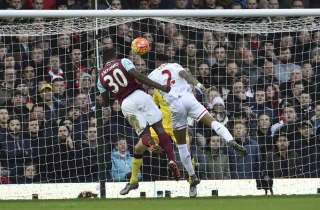 West Ham's Michail Antonio