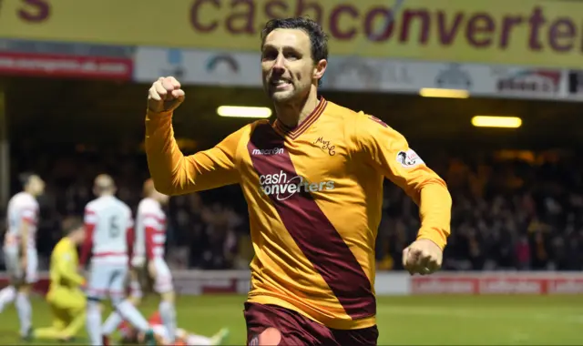 Motherwell forward Scott McDonald