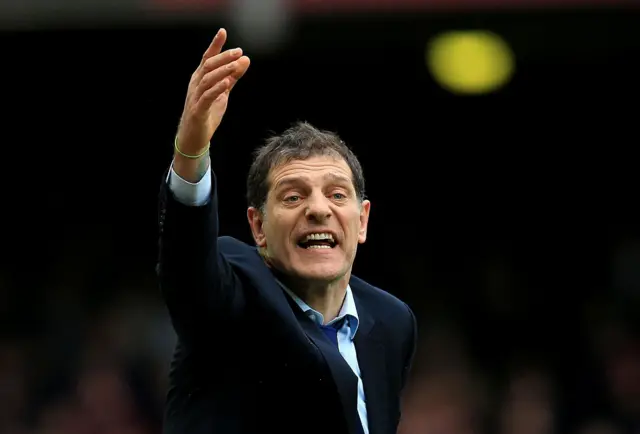 West Ham United manager Slaven Bilic