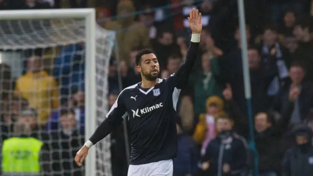 Dundee forward Kane Hemmings