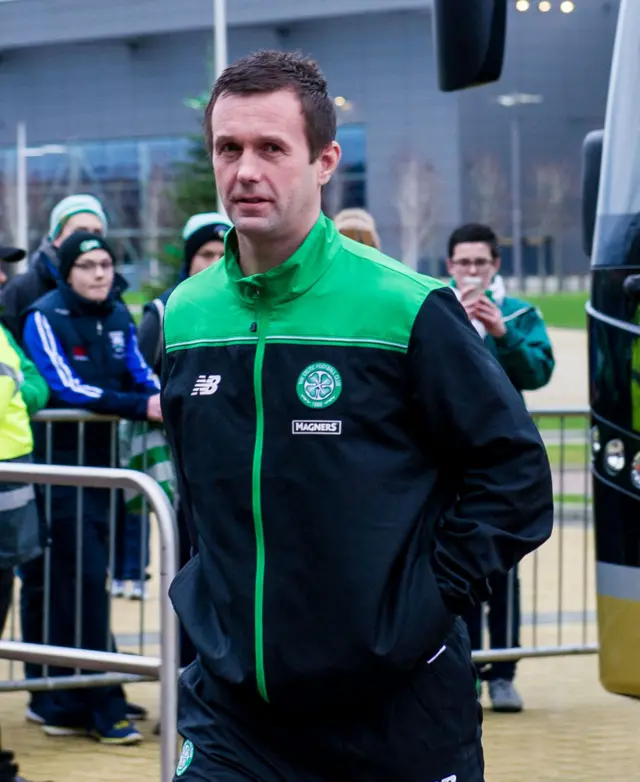 Celtic manager Ronny Deila