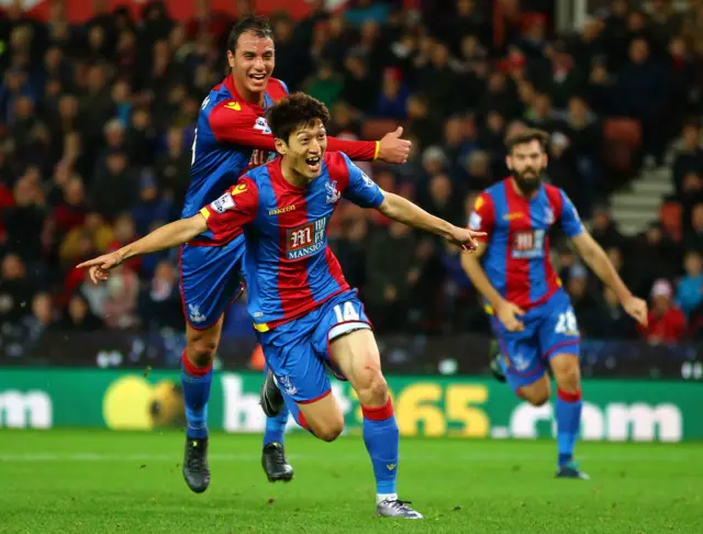 Crystal Palace celebrate