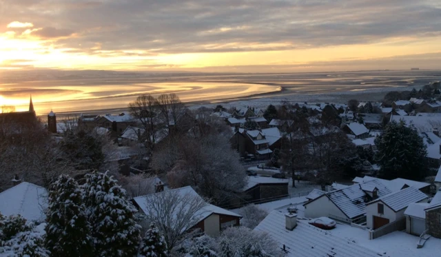 View over Morecambe Bay