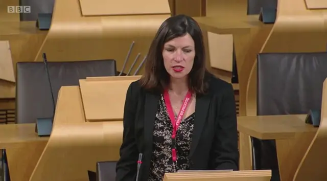 Scottish Labour MSP Cara Hilton