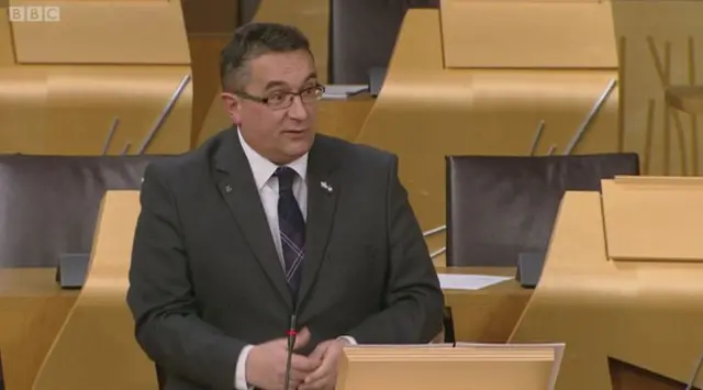 SNP MSP Christian Allard