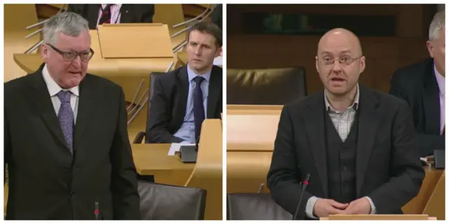 Fergus Ewing and Patrick Harvie