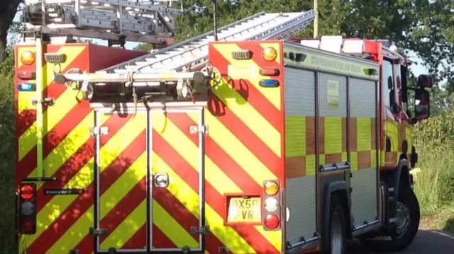 Staffordshire fire engine