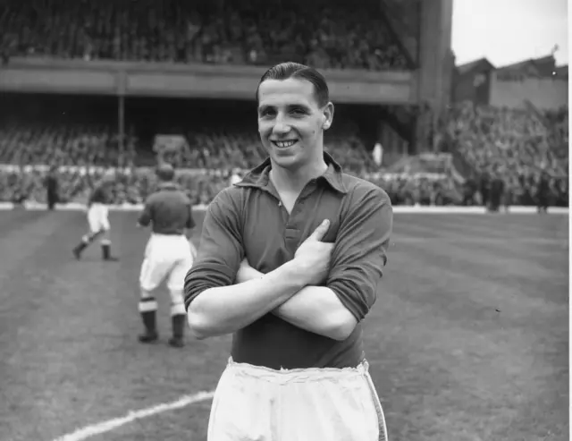 Footballer Tommy Lawton