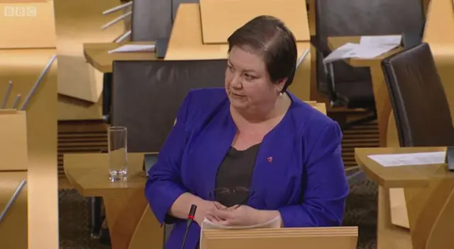 Scottish Labour MSP Jakcie Bailie