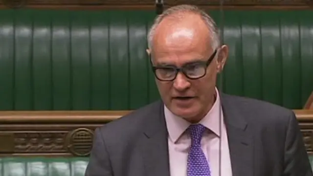 Crispin Blunt speaking from the Commons backbench