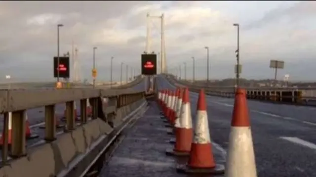 Forth Road Bridge closure