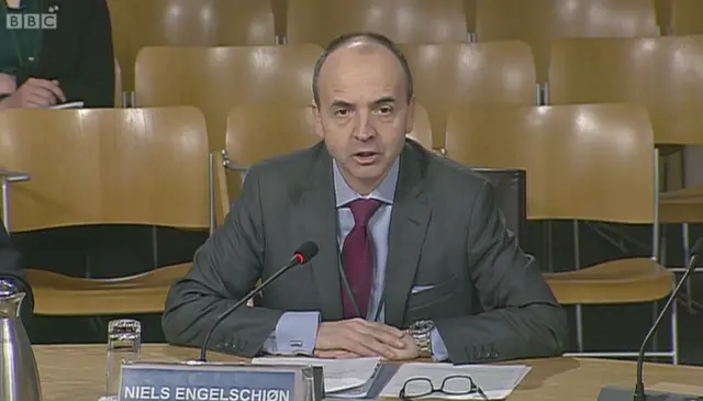 Niels Engelschiøn from the Ministry of Foreign Affairs