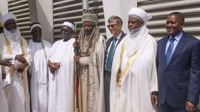 Lamido sanusi, Bill gates and Dangote