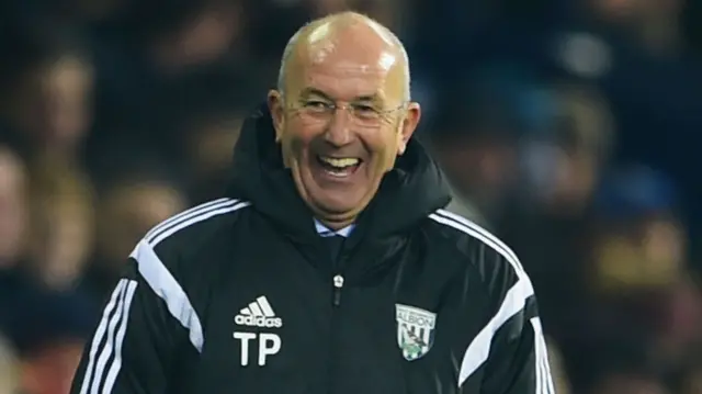 West Brom manager Tony Pulis