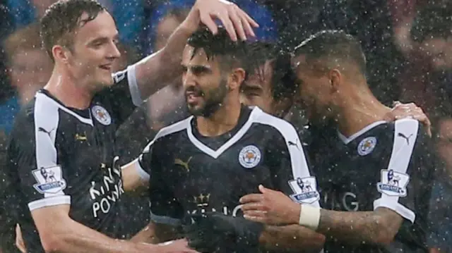 Leicester celebrate