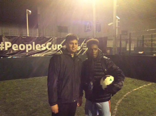 Joe the player of the under-16s tournament in Coventry.