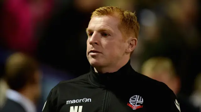 Neil Lennon Bolton manager