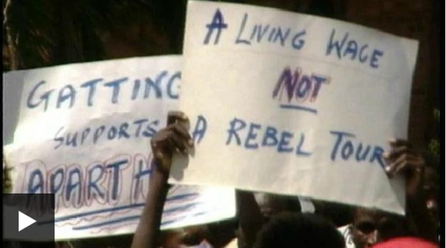 BBC Archive: Apartheid and sporting boycotts