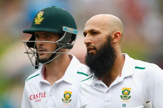 Stephen Cook and Hashim Amla