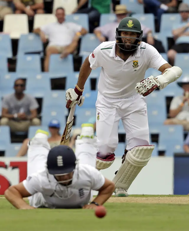 Hashim Amla of South Africa