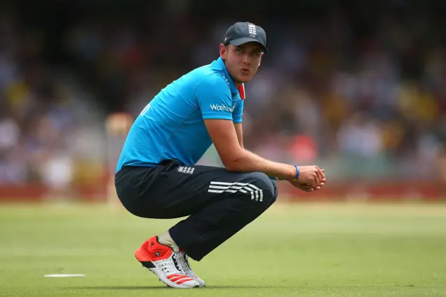 Stuart Broad of England