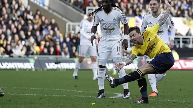 Oxford United's Chris Maguire