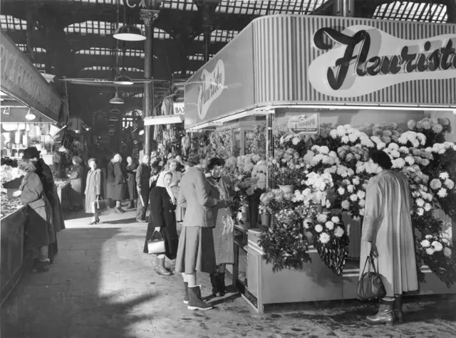 Kirkgate Market 1950