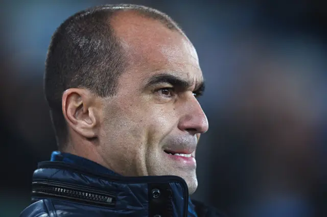 Everton manager Roberto Martinez