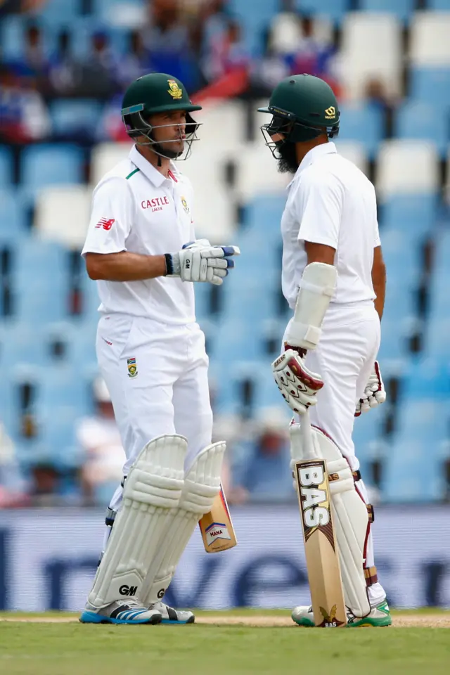 Hashim Amla and Stephen Cook