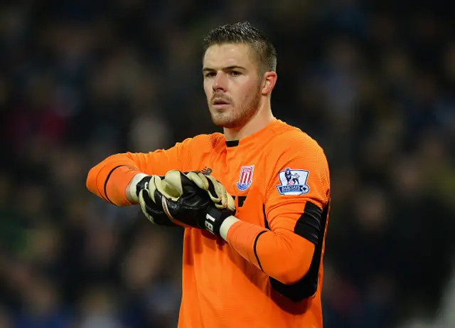 Stoke City keeper Jack Butland