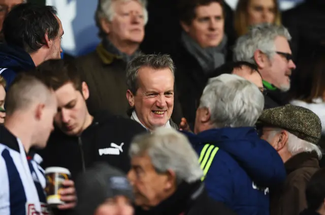 West Brom fan Frank Skinner