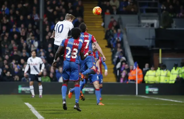 Harry Kane scores for Tottenham