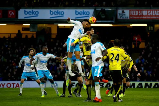 Jamaal Lascelles brings one back for Newcastle