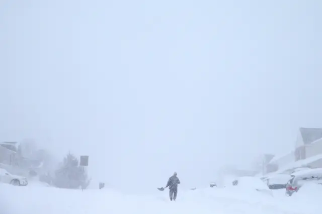 Snow in Forest Hill, Maryland