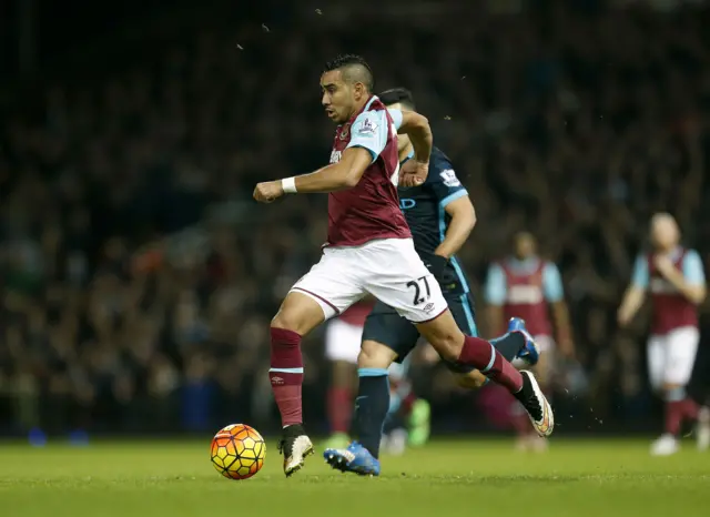 Dimitri Payet of West Ham United