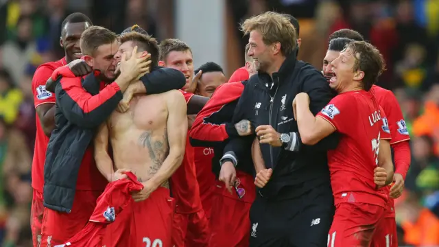 Liverpool celebrate