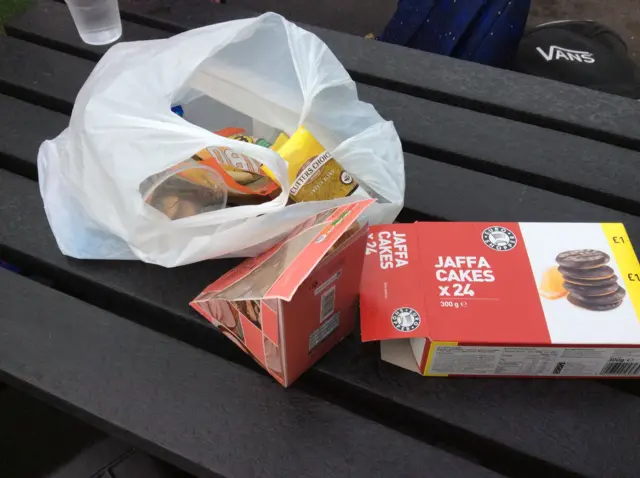 Questionable snacks for FA People's Cup