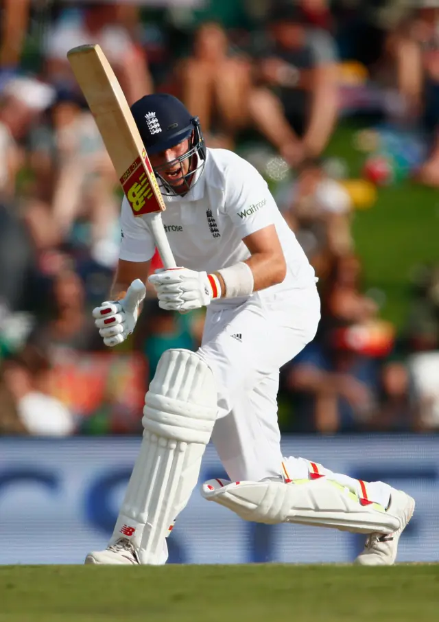 Joe Root in action for England