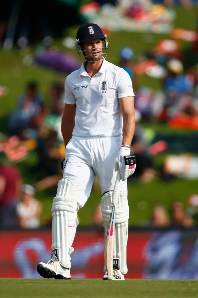 Nick Compton is dismissed