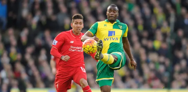 Norwich v Liverpool