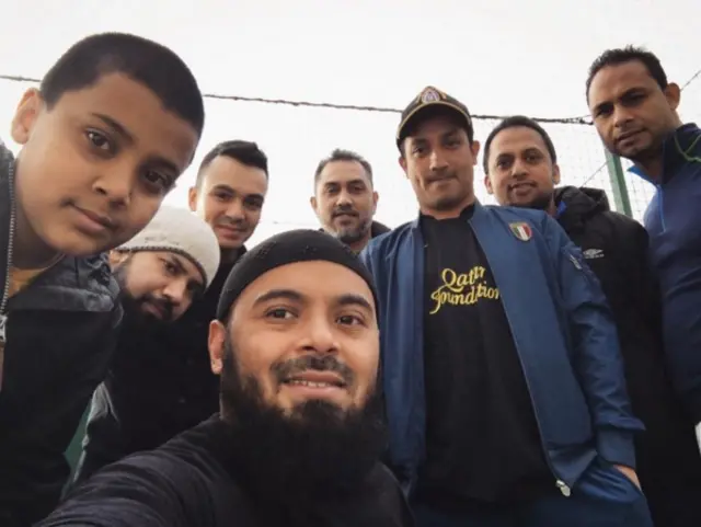 Team Legend selfie
