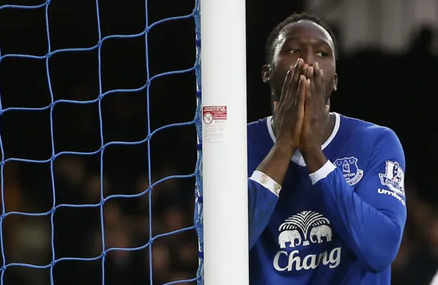 Everton's Romelu Lukaku