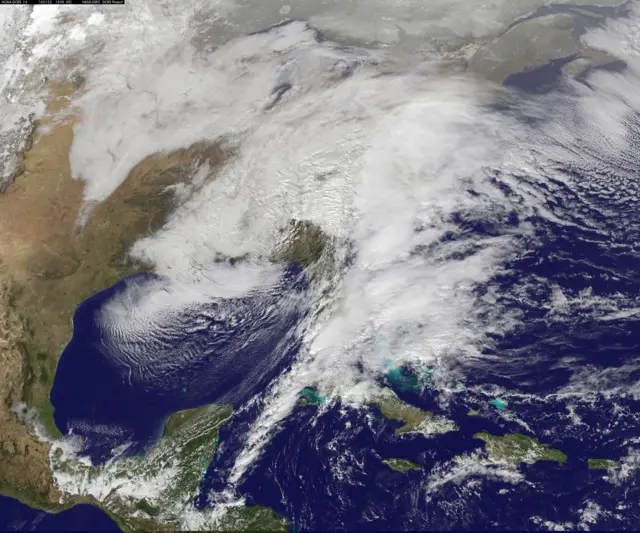 image from NOAA satellite