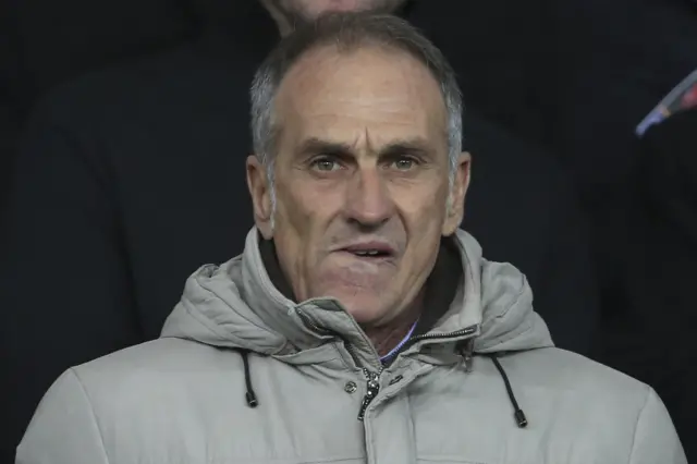 Swansea City's Italian head coach Francesco Guidolin